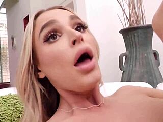 Tall Blonde Emma Hix with Big Boobs Enjoys Rough Hardcore Assfucking