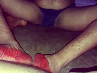 Babysitter Teases with Tight Clit and Plump Asshole