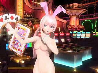 Megurine Luka In Nude Bunny Costume Mod