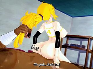 Team RWBY gets their blood pumping with a good workout