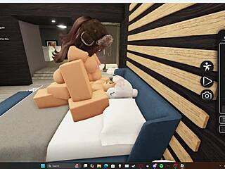 I-I watch big booty girl suck and ride cock