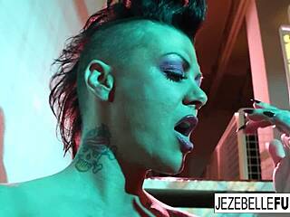 Milf Jezebelle Bond Teases in Lingerie