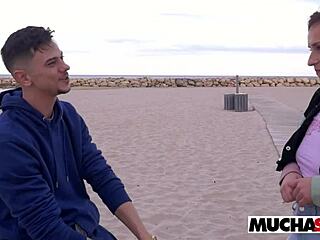 Spanish Chick Fucked On Public Beach