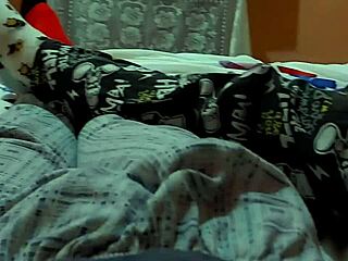 Stepsister practices intimacy with stepbrother when alone