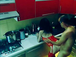 why did you rough fuck your beautiful wife in the kitchen?