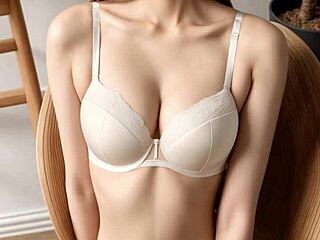 Cute kawaii Japanese models show off sexy lingerie