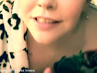 A smile from the first to the last cum shot