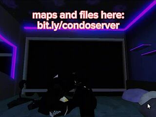 Roblox Slut Sucking Dick with Rough Deepthroat and Cumshot!