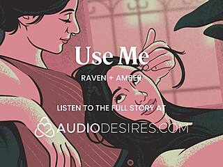 I tie up my girlfriend, tease her pussy with vibrator in lesbian BDSM denial