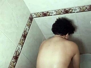 i shower to please myself in my room with bisexual squirting fun