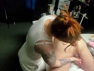 Lingam massage turns into dildo pegging fun. He loves it, doesn't he?