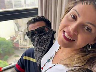 Casada milf explored double penetration with two strangers