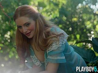 big boobs redhead milf maya kendrick shows off her perfect figure