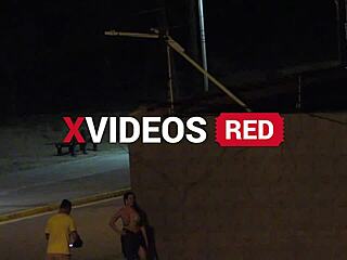 Couple Caught On Beach Security Camera