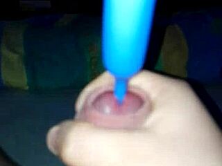 Feeling the intense handjob leading to cumshot