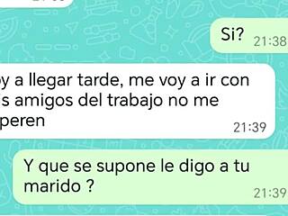 Latina Milf Returns from Disco, Asks Stepson to Clean Her