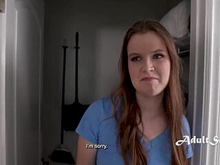 Won't you fuck me, step cousin? Ava Marina begs