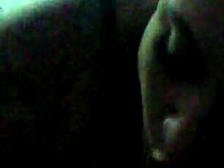 How does she handle that fat black cock while he watches?