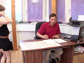 German Student Seduces Teacher for Better Grades