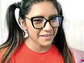 took this peruvian teen latina to my place, sneaky intentions - ivanna díaz