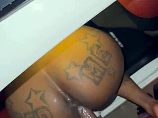 A hot fuck in the Beale Street parking garage, ending with a creampie