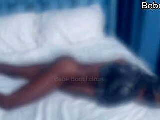 Deep anal sex with African teen after pussy fuck
