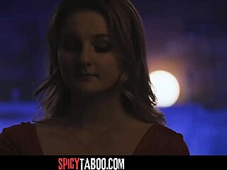 Hot blonde teen 18+ loses virginity in kinky dungeon sex