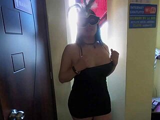 Latina Milf Returns from Disco, Asks Stepson to Clean Her