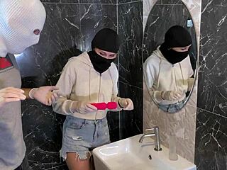 i fucked my friend rough on their bed