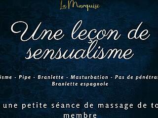 A lesson in sensualism - French audio solo