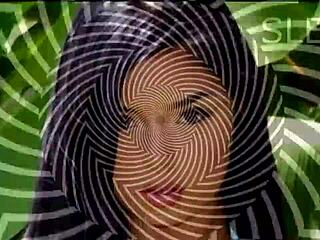 erotic hypnosis session with mistress lisa using pillow tricks on slave