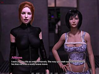 Eva Ellington receives a massive load in the Cum Clinic scene Savior