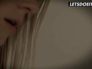 Oiled massage turns into lesbian sex