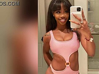 Fans jerk off to sexy ebony celebrity SZA in tribute contest