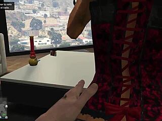 Want to see a private lap dance with teasing undressing?