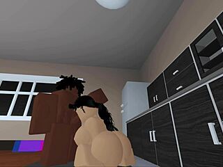 Ponytail slut gets pounded by big black monster cock