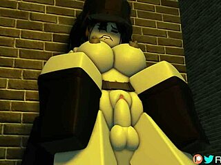 Anonymous cartoon blowjob commission without any sound track