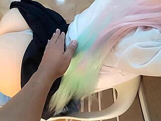 big ass college girl fucked doggy in pov cosplay