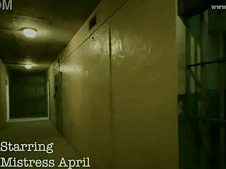 Dominatrix April Conducts Kinky Military Interrogation