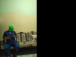 my mother in law touches her big pussy after work to relieve stress