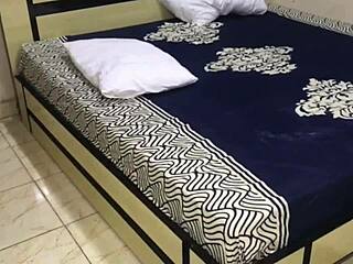 Petit slut shows off her narrow ass in see-through outfit