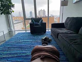 Ebony woman in California prefers daytime fucking, bent over for big black cock and cumshot