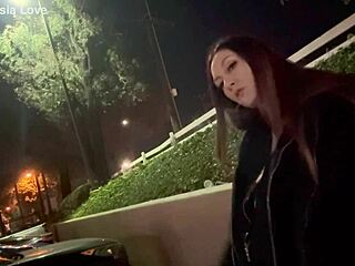 Artemisia Love Smokes Seductively In Outdoor Solo Session