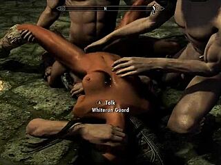 kiana gets punished in jail with garage game and sex.