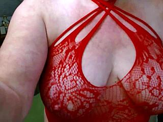 Sexy Mature Andrea Grey Stuffs Her Pussy with Monster Dildo!