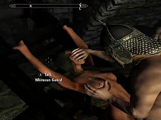 kiana gets punished in jail with garage game and sex.