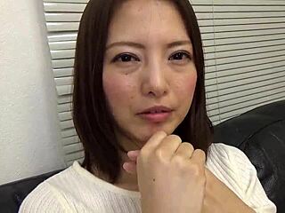 blonde japanese nana shirosaki in raw creampie action.