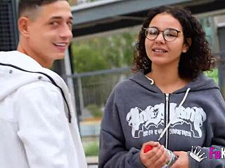 i seduced young lily morena on the street, she loves hardcore studs