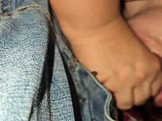 Milf Gives Full Blowjob At Concert In Truck