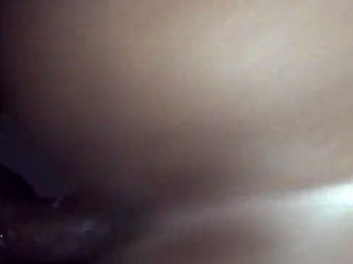 The guy rewarded the beauty with a creampie in the ass